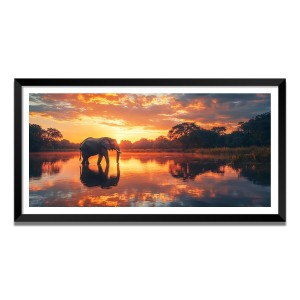 Nature Landscape Floating Frame Scenery Digital Print - (I5792) - 18x36 inch Modern Nature Wall Art for Living Room, Bedroom, Office, Hotels, Drawing Room Nature Landscape Floating Frame Scenery Digital Print - (I5792) - 18x36 inch Modern Nature Wall Art for Living Room, Bedroom, Office, Hotels, Drawing Room