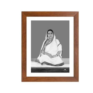 Boroma Black and White Photo for Home, Puja room, Office, or Gallery & Wall Art