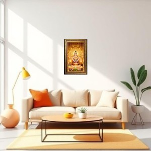 God Ayyappa Digital Golden Balck Color Photo Frame | Hindu Religious Wall Decor | 10x16 Inches - Inspirational Wall Art For Office, Home Decor - Ideal Spiritual Gift (F16556) God Ayyappa Digital Golden Balck Color Photo Frame | Hindu Religious Wall Decor | 10x16 Inches - Inspirational Wall Art For Office, Home Decor - Ideal Spiritual Gift (F16556)