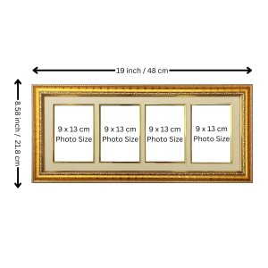 HiTechMart Spiritual Framed Photo of Anukul Pariwar | Sri Sri Baroda, Anukul Chandra Thakur, Baroma, Babai Da | Gold-Plated Divine Wall Décor for Home & Temple HiTechMart Spiritual Framed Photo of Anukul Pariwar | Sri Sri Baroda, Anukul Chandra Thakur, Baroma, Babai Da | Gold-Plated Divine Wall Décor for Home & Temple