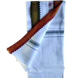 Hitech Sales Men’s Cotton Thorthu Towel | High Absorption Lightweight Thalpati | Super Soft White Cotton Gamcha for Prayer, Bath & Multipurpose Use | Machine Washable (66 x 30 inch) Hitech Sales Men’s Cotton Thorthu Towel | High Absorption Lightweight Thalpati | Super Soft White Cotton Gamcha for Prayer, Bath & Multipurpose Use | Machine Washable (66 x 30 inch)