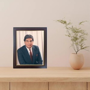 Hitech Sales Ratan Tata The Owner of Tata Company Photo Frame for Pooja Room, Temple Decor, Home Decoration and Gift Hitech Sales Ratan Tata The Owner of Tata Company Photo Frame for Pooja Room, Temple Decor, Home Decoration and Gift