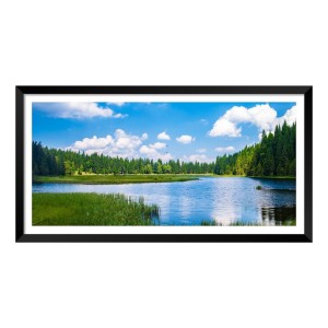 Nature Landscape Floating Frame Scenery Digital Print - (I5912) - 12x24 inch Modern Nature Wall Art for Living Room, Bedroom, Office, Hotels, Drawing Room Nature Landscape Floating Frame Scenery Digital Print - (I5912) - 12x24 inch Modern Nature Wall Art for Living Room, Bedroom, Office, Hotels, Drawing Room