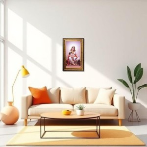 Lord Gabnesha And Parvathi Digital Golden Balck Color Photo Frame | Hindu Religious Wall Decor | 14x20 Inches - Inspirational Wall Art For Office, Home Decor - Ideal Spiritual Gift (F16466) Lord Gabnesha And Parvathi Digital Golden Balck Color Photo Frame | Hindu Religious Wall Decor | 14x20 Inches - Inspirational Wall Art For Office, Home Decor - Ideal Spiritual Gift (F16466)