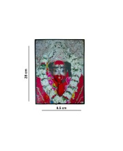 Maa Kali Laminated Photo Frame Divine Hindu Goddess for Home, Temple & Pooja Room Spiritual Shakti Wall Art (Multicolor, 12x18 Inches)