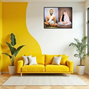 Maa Sarada Devi Laminated Photo - 11x13 Inches, Divine Blessings For Home & Office And Temple Decoration (F16166) Maa Sarada Devi Laminated Photo - 11x13 Inches, Divine Blessings For Home & Office And Temple Decoration (F16166)