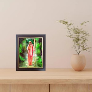 Hitech Sales Swami Prabhupada Standing Photo Frame for Pooja Room, Temple Decor, Home Decoration and Gift (Wall and Tabletop, Rectangular, Polystyrene Frame, Printed Photo, 24 x 29 cm, Black) Hitech Sales Swami Prabhupada Standing Photo Frame for Pooja Room, Temple Decor, Home Decoration and Gift (Wall and Tabletop, Rectangular, Polystyrene Frame, Printed Photo, 24 x 29 cm, Black)