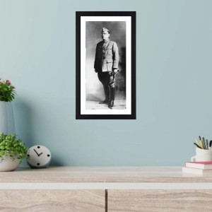 Netaji Subhas Chandra Bose Black Photograph in Army Uniform |Historical Wall Art | Military Attire | Perfect for Home or Office Decor Netaji Subhas Chandra Bose Black Photograph in Army Uniform |Historical Wall Art | Military Attire | Perfect for Home or Office Decor