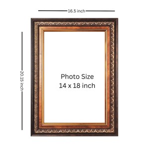 Sri Vishwakarma Color Photo 16x20 Inch - Vibrant Religious Wall Art for Home or Office Decor.