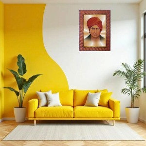 Swami Dayananda Photo Frame 10x14 Inch Religious Wall & Table Decor Frame | Swami Dayananda Spiritual Photo Frame For Home, Temple & Office | Decorative Hindu God & Goddess Frame (Pack Of 1) (F184 Swami Dayananda Photo Frame 10x14 Inch Religious Wall & Table Decor Frame | Swami Dayananda Spiritual Photo Frame For Home, Temple & Office | Decorative Hindu God & Goddess Frame (Pack Of 1) (F184