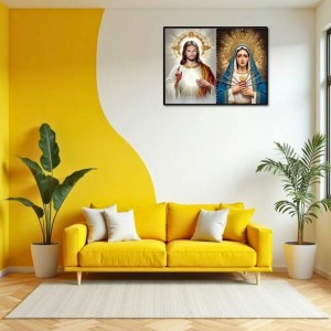 Jesus Christ - Our Lady Of Sorrows Laminated Photo - 11x13 Inches, Divine Blessings For Home & Office And Temple Decoration (F16342) Jesus Christ - Our Lady Of Sorrows Laminated Photo - 11x13 Inches, Divine Blessings For Home & Office And Temple Decoration (F16342)