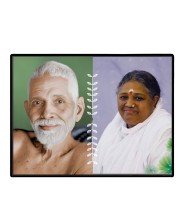 Ramana Maharshi Laminated Photo - 7x9 Inches, Divine Blessings For Home & Office And Temple Decoration (F16160)