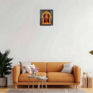 Hitech Sales Devi Kanyakumari Photo Frame for Pooja Room, Temple Decor, Home Decoration and Gift (Wall and Tabletop, Rectangular, Polystyrene Frame, Printed Photo, 24 x 29 cm, Black) Hitech Sales Devi Kanyakumari Photo Frame for Pooja Room, Temple Decor, Home Decoration and Gift (Wall and Tabletop, Rectangular, Polystyrene Frame, Printed Photo, 24 x 29 cm, Black)