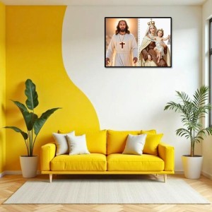 Jesus Christ - Our Lady Of Good Health Laminated Photo - 5x7 Inches, Divine Blessings For Home & Office And Temple Decoration (F16385) Jesus Christ - Our Lady Of Good Health Laminated Photo - 5x7 Inches, Divine Blessings For Home & Office And Temple Decoration (F16385)