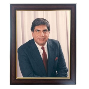 Hitech Sales Ratan Tata The Owner of Tata Company Photo Frame for Pooja Room, Temple Decor, Home Decoration and Gift
