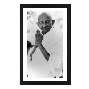 Mahatma Gandhi Black Photograph | Classic Historical Wall Art | Ideal for Home or Office Decor Mahatma Gandhi Black Photograph | Classic Historical Wall Art | Ideal for Home or Office Decor