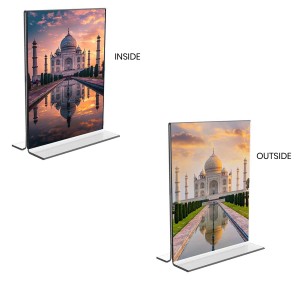 Taj Mahal Acrylic T-Style Photo Stand - 11x13 Inches, Compact and Stylish Spiritual Display, easily change 2 photos (Pack of 1) Taj Mahal Acrylic T-Style Photo Stand - 11x13 Inches, Compact and Stylish Spiritual Display, easily change 2 photos (Pack of 1)