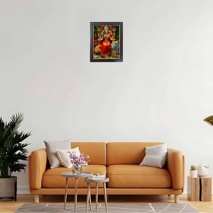 Hitech Sales Vaishno Devi Durga Mata Photo Frame for Pooja Room, Temple Decor, Home Decoration and Gift (Wall and Tabletop, Rectangular, Polystyrene Frame, Printed Photo, 24 x 29 cm, Black) Hitech Sales Vaishno Devi Durga Mata Photo Frame for Pooja Room, Temple Decor, Home Decoration and Gift (Wall and Tabletop, Rectangular, Polystyrene Frame, Printed Photo, 24 x 29 cm, Black)
