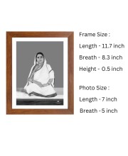 Boroma Black and White Photo for Home, Puja room, Office, or Gallery & Wall Art