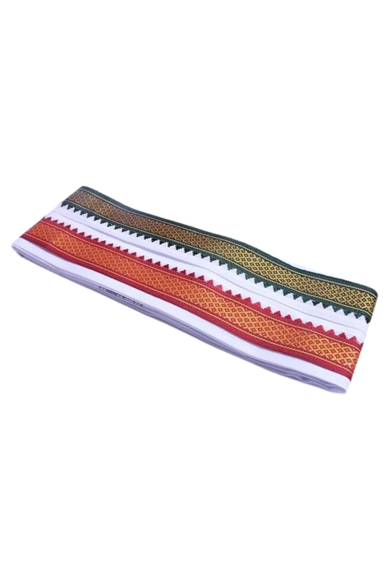 Hitech Sales Men’s Cotton Thorthu Towel | High Absorption Lightweight Thalpati | Super Soft White Cotton Gamcha for Prayer, Bath & Multipurpose Use | Machine Washable (66 x 30 inch)