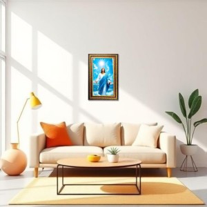 Lord Jesus Digital Golden Balck Color Photo Frame | Hindu Religious Wall Decor | 18x24 Inches - Inspirational Wall Art For Office, Home Decor - Ideal Spiritual Gift (F16731) Lord Jesus Digital Golden Balck Color Photo Frame | Hindu Religious Wall Decor | 18x24 Inches - Inspirational Wall Art For Office, Home Decor - Ideal Spiritual Gift (F16731)