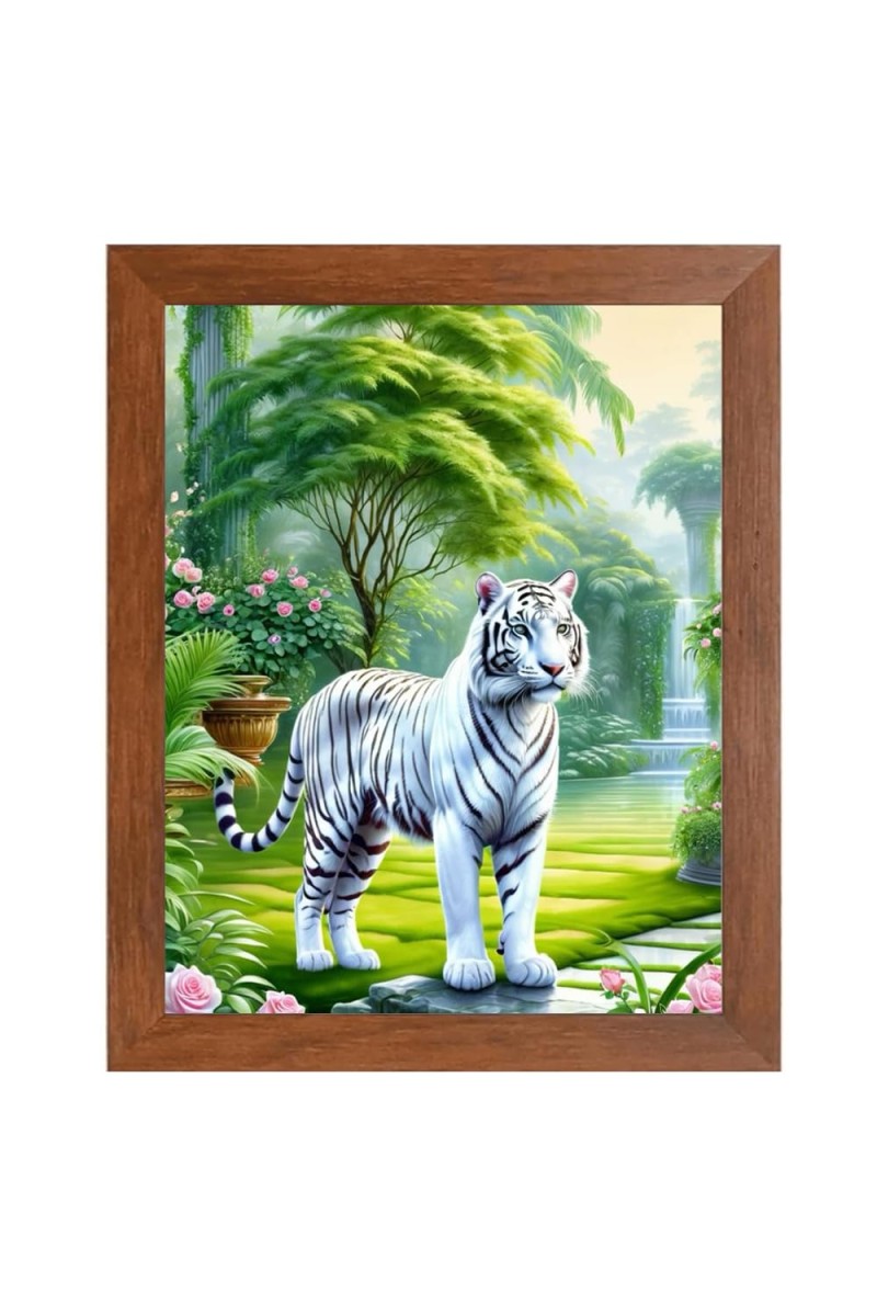 AI Funny Art Picture for Kids - 14x18 inches, Brown Color - Perfect Wall Decor for Children's Room
