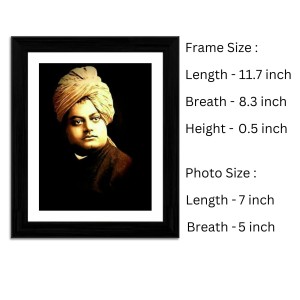 Swami Vivekananda Colored Photo | Inspirational Hindu Guru Wall Art for Home & Office|Divine Spiritual Decor for Meditation & Study| Inspirational and Spiritual Decoration|Idea Swami Vivekananda Colored Photo | Inspirational Hindu Guru Wall Art for Home & Office|Divine Spiritual Decor for Meditation & Study| Inspirational and Spiritual Decoration|Idea
