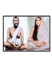 Maa SaradaSarada Devi Laminated Photo - 7x9 Inches, Divine Blessings For Home & Office And Temple Decoration (F16164)