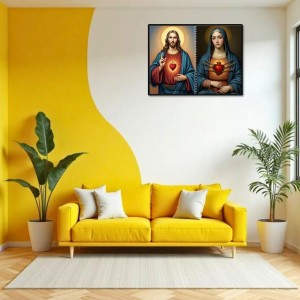 Jesus Christ - Our Lady Of Sorrows Laminated Photo - 5x7 Inches, Divine Blessings For Home & Office And Temple Decoration (F16343) Jesus Christ - Our Lady Of Sorrows Laminated Photo - 5x7 Inches, Divine Blessings For Home & Office And Temple Decoration (F16343)