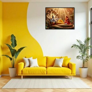 Lord Vishnu Laminated Photo - 11x13 Inches, Divine Blessings For Home & Office And Temple Decoration (F16090) Lord Vishnu Laminated Photo - 11x13 Inches, Divine Blessings For Home & Office And Temple Decoration (F16090)
