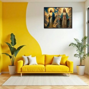 Jesus Christ - Immaculate Conception Laminated Photo - 13x15 Inches, Divine Blessings For Home & Office And Temple Decoration (F16444) Jesus Christ - Immaculate Conception Laminated Photo - 13x15 Inches, Divine Blessings For Home & Office And Temple Decoration (F16444)