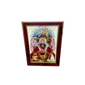 Maa Kali Religious Photo Frame with Sri Ramakrishna & Sarada Devi | Hindu Goddess Kali Wall Photo Frame for Home, Office, Puja & Mandir Decor Maa Kali Religious Photo Frame with Sri Ramakrishna & Sarada Devi | Hindu Goddess Kali Wall Photo Frame for Home, Office, Puja & Mandir Decor