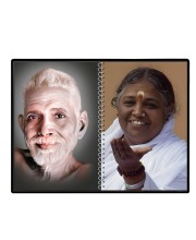 Sri Ramana Maharshi & Mother (Ammal) Laminated Photo - 5x7 Inches, Divine Blessings For Home & Office And Temple Decoration (F16316)