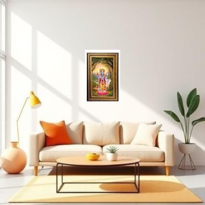Lord Dattatreya Digital Golden Balck Color Photo Frame | Hindu Religious Wall Decor | 10x16 Inches - Inspirational Wall Art For Office, Home Decor - Ideal Spiritual Gift (F16871) Lord Dattatreya Digital Golden Balck Color Photo Frame | Hindu Religious Wall Decor | 10x16 Inches - Inspirational Wall Art For Office, Home Decor - Ideal Spiritual Gift (F16871)