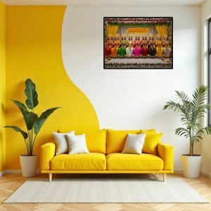 Mata Laxmi Laminated Photo - 7x9 Inches, Divine Blessings For Home & Office And Temple Decoration (F16084) Mata Laxmi Laminated Photo - 7x9 Inches, Divine Blessings For Home & Office And Temple Decoration (F16084)