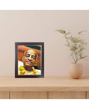 Hitech Sales Bhakti vedanta swami Prabhupada Standing Photo Frame for Pooja Room, Temple Decor, Home Decoration and Gift