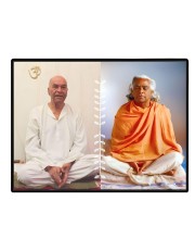 Swami Sivananda Swami Sacchidanandaji Laminated Photo - 5x7 Inches, Divine Blessings For Home & Office And Temple Decoration (F16154)