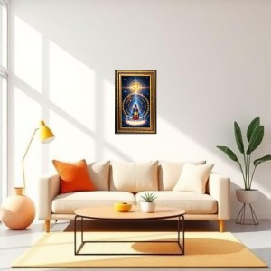 Lord Shiva Digital Golden Balck Color Photo Frame | Hindu Religious Wall Decor | 18x24 Inches - Inspirational Wall Art For Office, Home Decor - Ideal Spiritual Gift (F16847) Lord Shiva Digital Golden Balck Color Photo Frame | Hindu Religious Wall Decor | 18x24 Inches - Inspirational Wall Art For Office, Home Decor - Ideal Spiritual Gift (F16847)