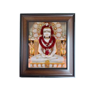 Hi Tech Sales Maa Shree Bhinmal Nath Bhagwan Polystyrene Photo Frame for Wall Decor Home, Office, and Temple - Printed Photo, Pack of 1 Hi Tech Sales Maa Shree Bhinmal Nath Bhagwan Polystyrene Photo Frame for Wall Decor Home, Office, and Temple - Printed Photo, Pack of 1