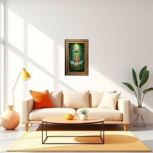 Lord Ganesha Digital Golden Balck Color Photo Frame | Hindu Religious Wall Decor | 18x24 Inches - Inspirational Wall Art For Office, Home Decor - Ideal Spiritual Gift (F16957) Lord Ganesha Digital Golden Balck Color Photo Frame | Hindu Religious Wall Decor | 18x24 Inches - Inspirational Wall Art For Office, Home Decor - Ideal Spiritual Gift (F16957)