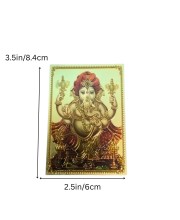 Golden foil Goddess Photo/set of 10 – Decorative Glass Wall Art for Home Entrance, Door, Home Temple Pooja Room Decor – Spiritual Wall Art