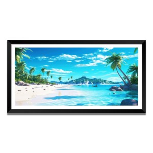 Nature Landscape Floating Frame Scenery Digital Print - (I5707) - 24x36 inch Modern Nature Wall Art for Living Room, Bedroom, Office, Hotels, Drawing Room Nature Landscape Floating Frame Scenery Digital Print - (I5707) - 24x36 inch Modern Nature Wall Art for Living Room, Bedroom, Office, Hotels, Drawing Room