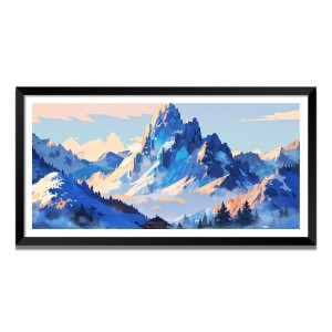Nature Landscape Floating Frame Scenery Digital Print - (I5809) - 24x36 inch Modern Nature Wall Art for Living Room, Bedroom, Office, Hotels, Drawing Room Nature Landscape Floating Frame Scenery Digital Print - (I5809) - 24x36 inch Modern Nature Wall Art for Living Room, Bedroom, Office, Hotels, Drawing Room