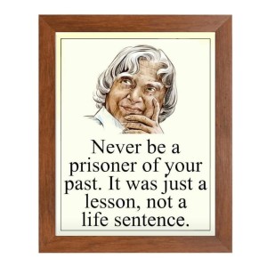 A P J Abdul Kalam & Famous Quote Brown Frame, 18x22InchesInspirational Wall Art for Office, Home DecorIdeal Spiritual Gift A P J Abdul Kalam & Famous Quote Brown Frame, 18x22InchesInspirational Wall Art for Office, Home DecorIdeal Spiritual Gift
