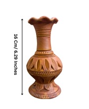 Handcrafted Terracotta Flower Vase – Traditional Earthen Decorative Pot for Home & Office Décor (7 x 3 Inches) Handcrafted Terracotta Flower Vase – Traditional Earthen Decorative Pot for Home & Office Décor (7 x 3 Inches)