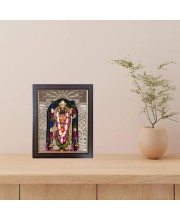 Hitech Sales Sri Ram Mandir | Sri Ram Lalla Ayodhya Dham Photo Frame for Pooja Room, Temple Decor, Home Decoration and Gift