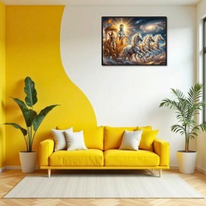 Lord Krishna Laminated Photo - 7x9 Inches, Divine Blessings For Home & Office And Temple Decoration (F16073) Lord Krishna Laminated Photo - 7x9 Inches, Divine Blessings For Home & Office And Temple Decoration (F16073)