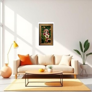 Lord Krishna Digital Golden Balck Color Photo Frame | Hindu Religious Wall Decor | 18x24 Inches - Inspirational Wall Art For Office, Home Decor - Ideal Spiritual Gift (F16478) Lord Krishna Digital Golden Balck Color Photo Frame | Hindu Religious Wall Decor | 18x24 Inches - Inspirational Wall Art For Office, Home Decor - Ideal Spiritual Gift (F16478)