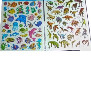 Colorful Sticker Combo Pack – Butterflies, Fruits, Water Animals, Dinosaurs, Astronauts, Hearts & Barbies – 100+ Waterproof Vinyl Stickers for Kids, Scrapbooking, Laptops, Crafts (Sea animals) Colorful Sticker Combo Pack – Butterflies, Fruits, Water Animals, Dinosaurs, Astronauts, Hearts & Barbies – 100+ Waterproof Vinyl Stickers for Kids, Scrapbooking, Laptops, Crafts (Sea animals)