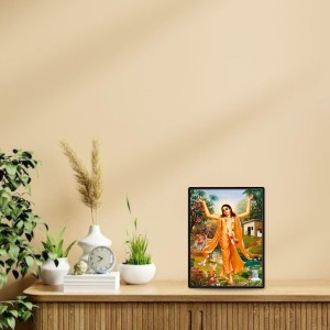 Chaitanya Mahaprabhu Laminated Photo - 11x13 Inches, Divine Blessings for Home & Office and Temple Decoration Chaitanya Mahaprabhu Laminated Photo - 11x13 Inches, Divine Blessings for Home & Office and Temple Decoration